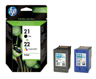 HP Zestaw tuszów 21+22 (C9351AE+C9352AE) - 170812 - zdjęcie 1